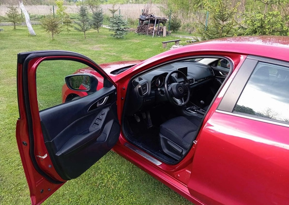 Mazda 3 cena 51000 przebieg: 121200, rok produkcji 2014 z Wysoka małe 137